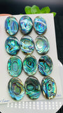 Abalone Shell Oval Cabs- 18x25 mm Size- Pack of 1 Pc- AAAA Quality-  Natural Abalone Cabochons