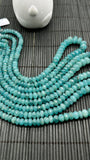 Grandidierite Faceted Roundel Beads - 5-11 mm size - Code G5 - 5A+ Quality - Length 17'' - Natural Grandidierite Rondelle Beads- Rare Beads