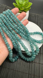 Grandidierite Faceted Roundel Beads - 5-11 mm size - Code G5 - 5A+ Quality - Length 17'' - Natural Grandidierite Rondelle Beads- Rare Beads