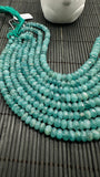 Grandidierite Faceted Roundel Beads - 5-11 mm size - Code G5 - 5A+ Quality - Length 17'' - Natural Grandidierite Rondelle Beads- Rare Beads