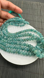 Grandidierite Faceted Roundel Beads- 5-11 / 6-11 mm size - 5A Quality - Length 17'' - Natural Grandidierite Rondelle Beads- Rare Beads