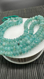 Grandidierite Faceted Roundel Beads- 5-10 mm size - 5A Quality - Length 17'' - Natural Grandidierite Rondelle Beads