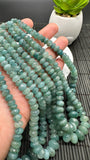 Grandidierite Faceted Roundel Beads - AAA Quality - Length 17'' - Natural Grandidierite Rondelle Beads- Rare Beads