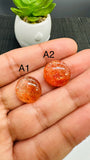 Sunstone Round Cabochon • Code A1-A2 • AAA Quality • Sunstone Round Cabs • Natural Sunstone Cabs