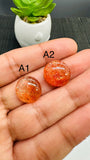 Sunstone Round Cabochon • Code A1-A2 • AAA Quality • Sunstone Round Cabs • Natural Sunstone Cabs