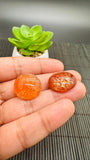 Sunstone Round Cabochon • 20 mm Size • Code A58- A59 • AAA Quality • Sunstone Round Cabs • Natural Sunstone Cabs