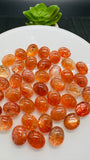 Sunstone Oval Cabochon • 8x10 mm Size • Pack of 2 Pcs • AAAA Quality • Natural Sunstone Cabs