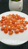 Sunstone Oval Cabochon • 8x10 mm Size • Pack of 2 Pcs • AAAA Quality • Natural Sunstone Cabs