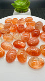 Sunstone Oval Cabochon • 10X12/ 10x14 mm Size • Pack of 1 Pc • AAAA Quality • Natural Sunstone Cabs