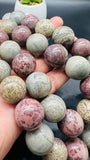 Grass Flower Jasper Round Beads 20 MM - Length 40 cm - AAA Quality- Rare Available Beads - 100% Natural