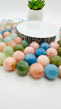 Morganite Round Beads - 20 mm Size - AAA Quality- Rare Beads - Natural Morganite Beads Big Size- Length 40 cm