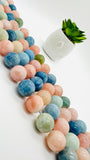 Morganite Round Beads - 18 mm Size - AAA Quality- Rare Beads - Natural Morganite Beads Big Size- Length 40 cm