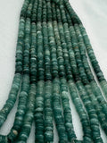 Grandidierite Heishi Beads • size 5 / 5.5 / 6mm AAA Quality • Length 16 Inch • Natural Grandidierite Heishi/tyre shape Beads