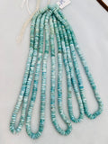 Larimar faceted 6mm Heishi , Length 16 Inch Larimar Good Quality beads - Larimar Heishi/tyre faceted Beads.