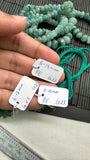 Grandidierite Faceted Roundel Beads - AAA Quality - Length 17'' - Natural Grandidierite Rondelle Beads- Rare Beads