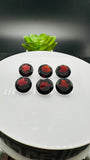 Garnet Round Cut Stone 12 mm size • Pack of 1 Piece • AAA Quality Natural Garnet Cut Stone • Orissa(India) Mines