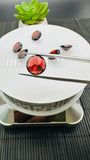 Garnet Round Cut Stone 12 mm size • Pack of 1 Piece • AAA Quality Natural Garnet Cut Stone • Orissa(India) Mines