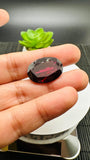 Garnet Oval Cut Stone 16X22 mm size • Pack of 1 Piece • AAA Quality Natural Garnet Faceted Oval Stone • Orissa(India) Mines