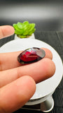 Garnet Oval Cut Stone 16X22 mm size • Pack of 1 Piece •  AAA Quality Natural Garnet Faceted Oval Stone • Orissa(India) Mines