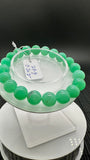 Chrysoprase  Bracelet • 10 mm Size • Code #C29 •  AAA quality • Length 7.5” • Natural Chrysoprase Round Bracelet • Origin Australia