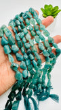 Grandidierite Faceted Nugget Beads • AAAA Quality • Length 8'' • Natural Grandidierite Freeform Beads