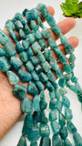 Grandidierite Faceted Nugget Beads • AAAA Quality • Length 8'' • Natural Grandidierite Freeform Beads