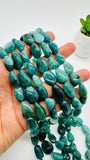 Grandidierite Nugget Beads • AAA Quality • Length 10 Inch • Natural Grandidierite Freeform Beads