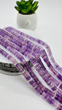 Pink Amethyst Faceted Heishi Beads • 6 mm Size • 14 Inch Length - AAA Quality • Pink Amethyst Beads