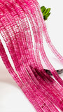 Crystal Faceted Heishi Beads • AAA Quality • Length 14" Crystal quartz Coating Beads