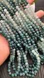 Grandidierite Round Beads - 4.5 / 5 / 6mm - AAA Quality - Length 16'' - Natural Grandidierite Round Beads