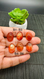 Sunstone Oval Cabochon • 12x16 mm Size •Code B1- B6  • AAAA Quality • Natural Sunstone Cabs