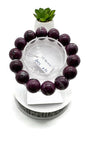 Ruby Bracelet • 15.50 mm Size • Code D2 • 7.5 Inch Length • AAA Quality • Natural Ruby Round Bracelet