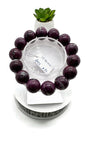 Ruby Bracelet • 15.50 mm Size • Code D2 • 7.5  Inch Length • AAA Quality • Natural Ruby Round Bracelet