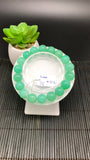 Chrysoprase  Bracelet • 11 mm Size • Code #D12 •  AAA quality • Length 7.5” • Natural Chrysoprase Round Bracelet • Origin Australia