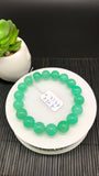 Chrysoprase  Bracelet • 11.50 mm Size • Code #D15 •  AAA quality • Length 7.5” • Natural Chrysoprase Round Bracelet • Origin Australia