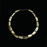 Abalone Shell Necklace - AAA Quality - Natural Abalone Shell - Hand Braided Beads Pendant Necklace - Shell Necklace- Abalone Necklace