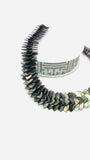 Black Mother Of Pearl Necklace • Hand Braided Beads Pendant Necklace • AAA Quality • Teardrop Beads Necklace • Natural Black MOP necklace