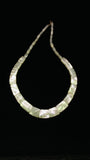 White MOP Necklace • Hand Braided Beads Pendant Necklace • Shell Necklace • MOP Necklace • AAA Quality