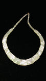 White MOP Necklace • Hand Braided Beads Pendant Necklace • Shell Necklace • MOP Necklace • AAA Quality
