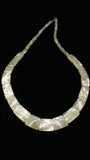 White MOP Necklace • Hand Braided Beads Pendant Necklace • Shell Necklace • MOP Necklace • AAA Quality