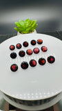 Garnet Round Cut Stone 8 mm size • Pack of 1 Piece • AAA Quality Natural Garnet Cut Stone • Orissa(India) Mines