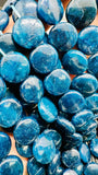 Neon Apatite Coin Beads - 20 / 24  mm Size - 40 cm Length - AAA Quality- Neon Apatite Shape Beads