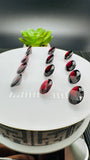 Garnet Oval Cut Stone 10x12 / 10x14 mm size • Pack of 1 Piece • AAA Quality Natural Garnet Faceted Oval Stone • Orissa(India) Mines