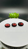 Garnet Oval Cut Stone 12X16 mm size • Pack of 1 Piece •  AAA Quality Natural Garnet Faceted Oval Stone • Orissa(India) Mines