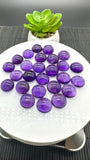 Amethyst Round Cabs • 12 mm Size •  Pack of 1 Piece • AAA Quality •  Natural Amethyst Cabochons •