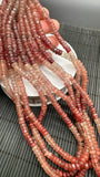 Andesine faceted roundel Beads -  6 mm Size - AAA Quality length 16 Inch - Andesine Faceted Rondelle