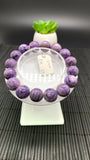 Charoite Bracelet• 13 mm size • Code C7 • AAA Quality • Length 7.5 Inch • Natural Charoite Round Bracelet • Charoite Jewelry