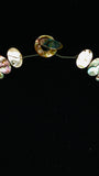 Abalone Shell Necklace - AAA Quality - Natural Abalone Shell - Hand Braided Beads Pendant Necklace - Shell Necklace