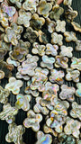 Abalone Shell Flower Beads • 18 mm Size • 40 cm length • AAA Quality • Natural Abalone Shell • Origin Australia