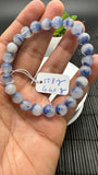 Dumortierite Bracelet 8 mm Size - Code #A2- Length 7.5 Inch - AAAA Quality - Origin Austria - Stretchy Bracelet